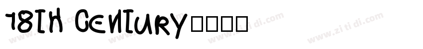 18th Century字体转换
